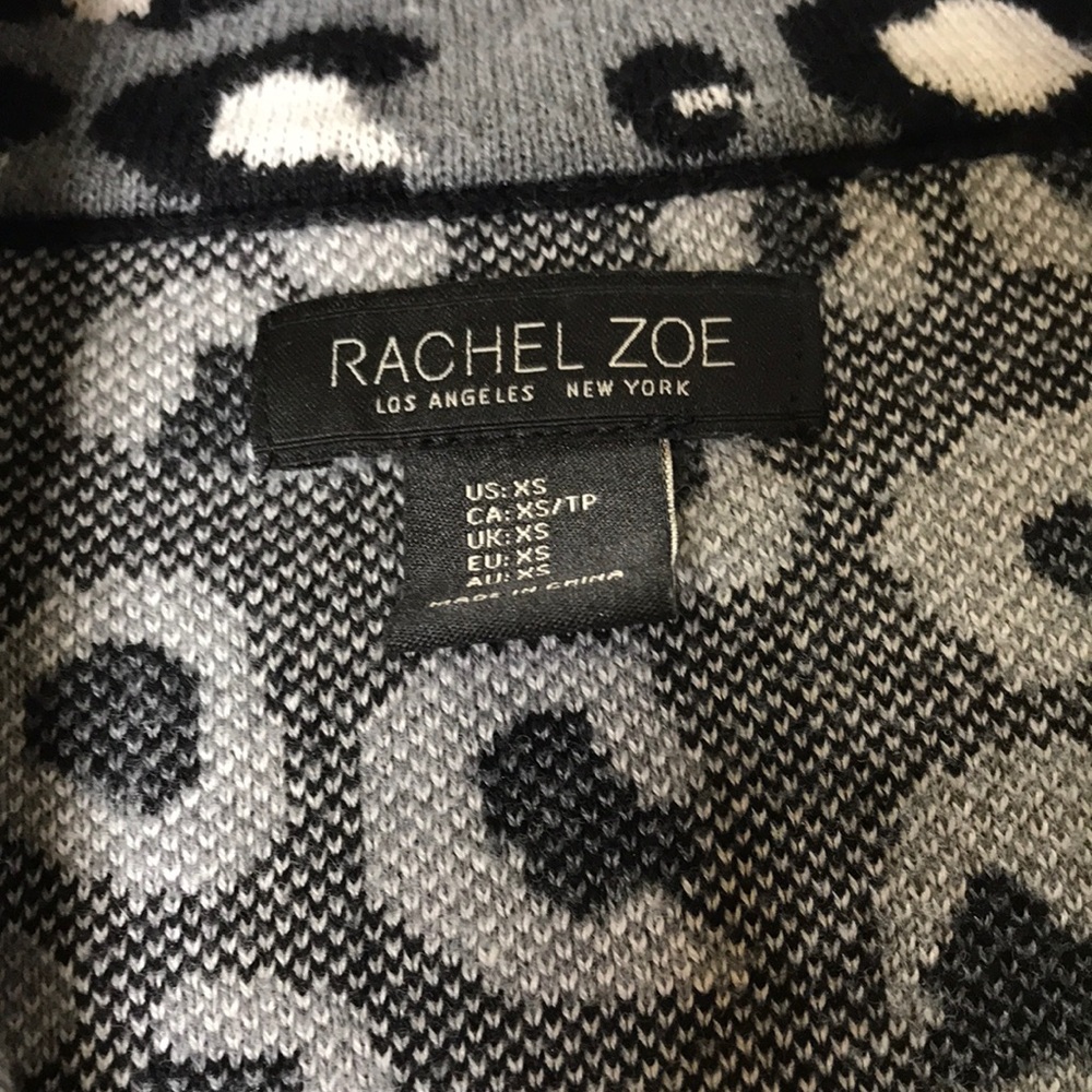 Leopard Knit Jacket - Picture 4 of 5